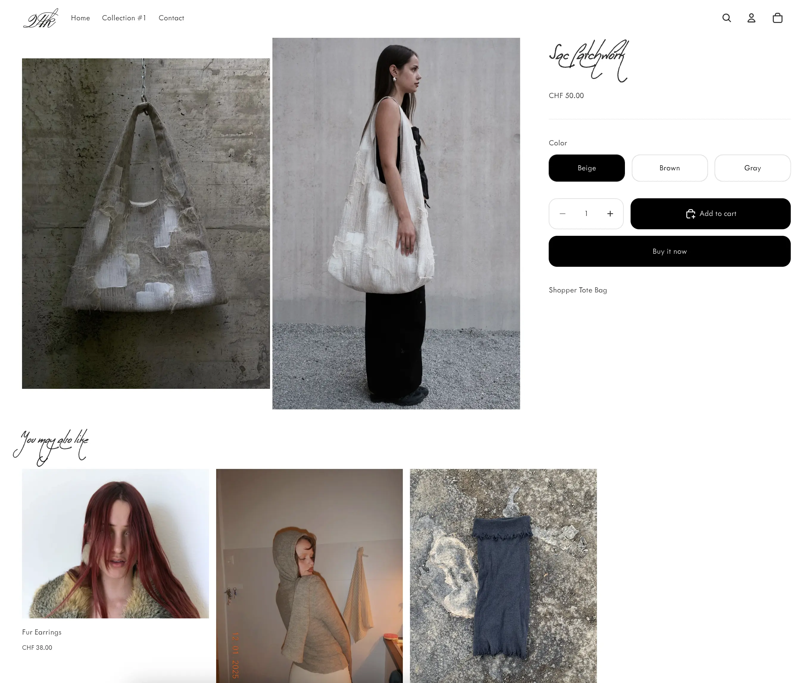 Pickle Agency, page d'un produits, article du site